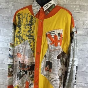 Johnny Handsome Newspaper Cut Out